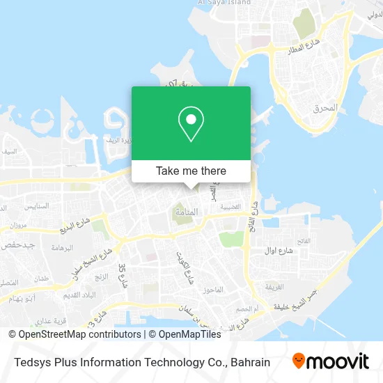 Tedsys Plus Information Technology Co. map