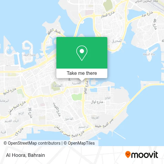 Al Hoora map