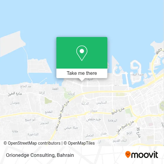 Orionedge Consulting map