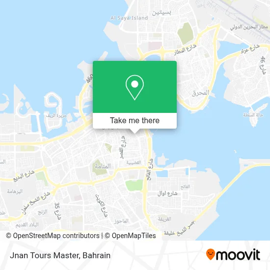 Jnan Tours Master map