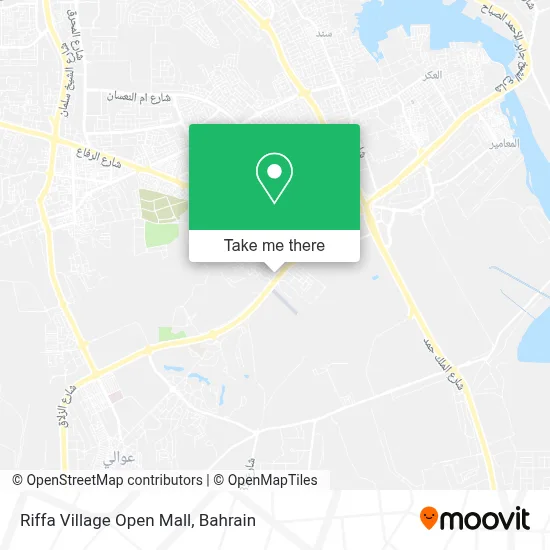 Riffa Village Open Mall map