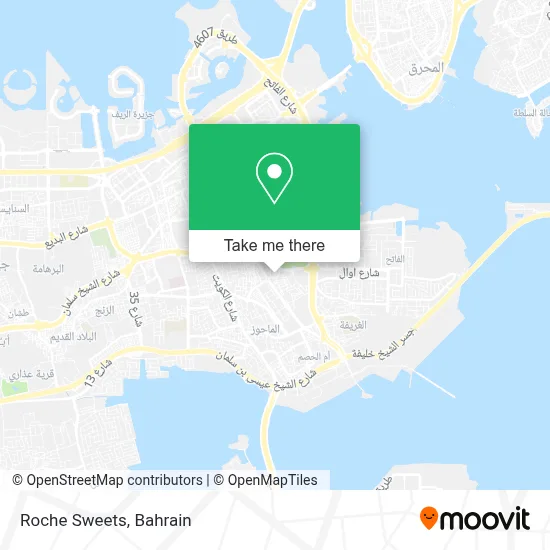Roche Sweets map
