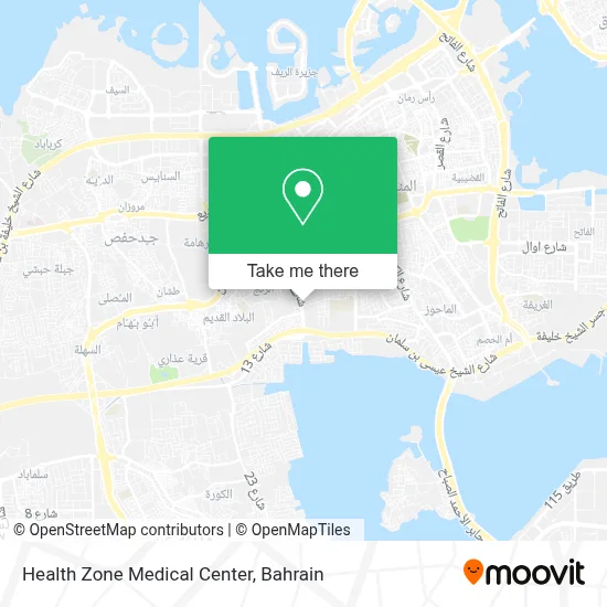 Health Zone Medical Center map