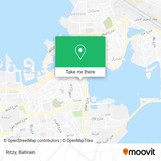 Ritzy map