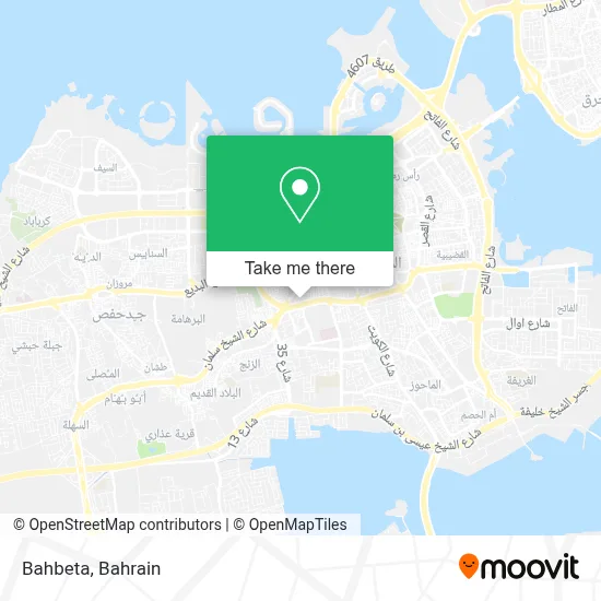 Bahbeta map