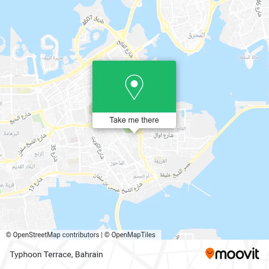 Typhoon Terrace map