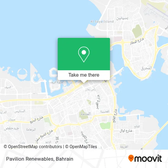 Pavilion Renewables map
