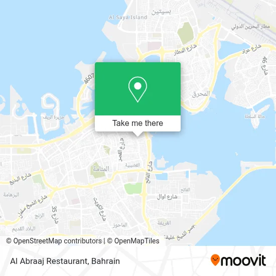 Al Abraaj Restaurant map