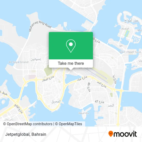 Jetpetglobal map