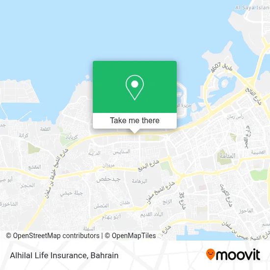 Alhilal Life Insurance map