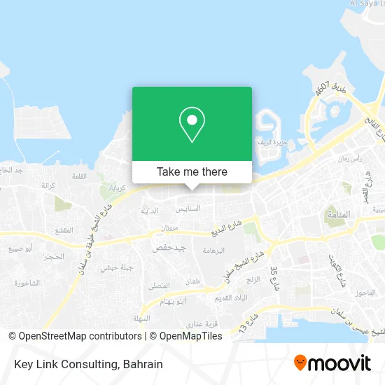 Key Link Consulting map
