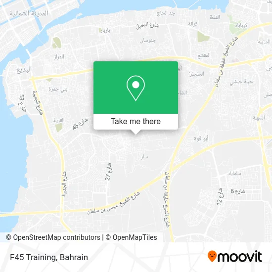 F45 Training map