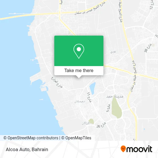 Alcoa Auto map