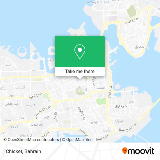 Chicket map