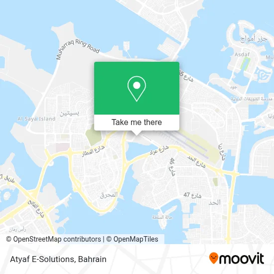 Atyaf E-Solutions map