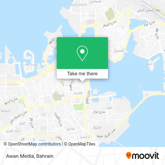 Awan Media map