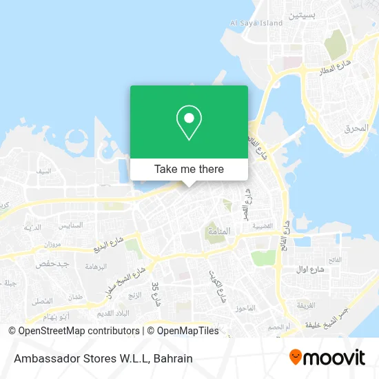 Ambassador Stores W.L.L map