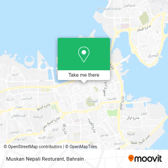 Muskan Nepali Resturant map