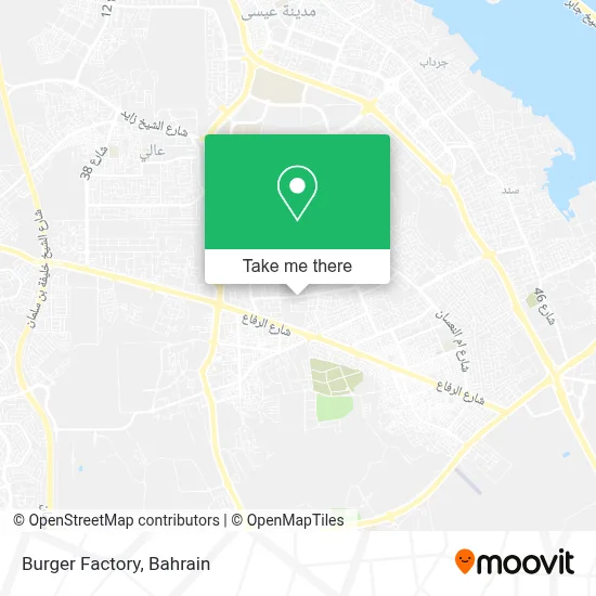 Burger Factory map