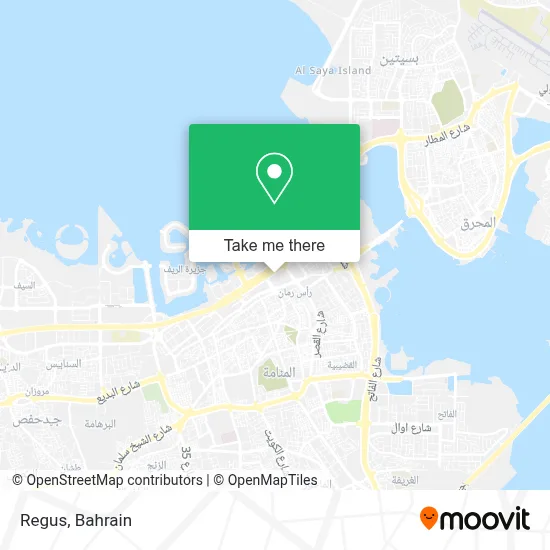 Regus map