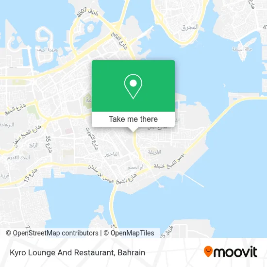 Kyro Lounge And Restaurant map