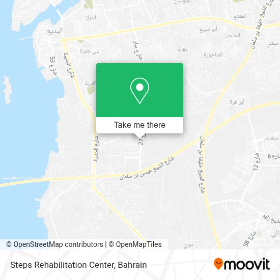 Steps Rehabilitation Center map
