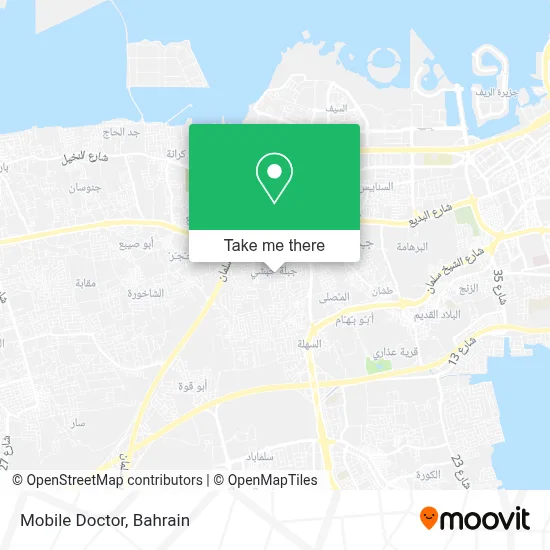 Mobile Doctor map