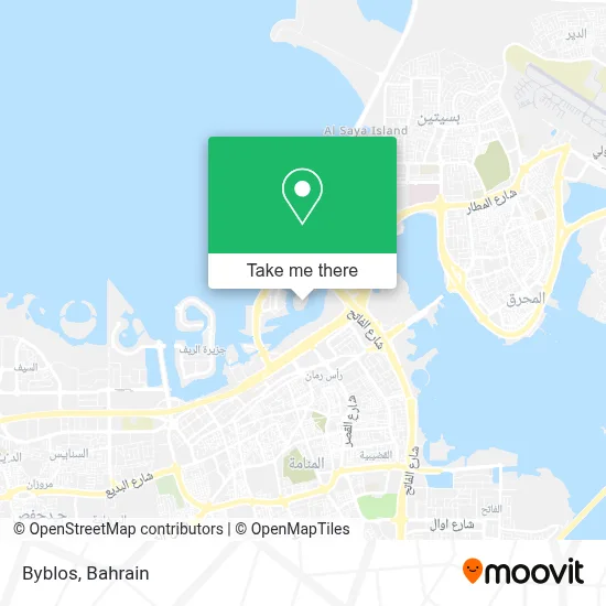 Byblos map