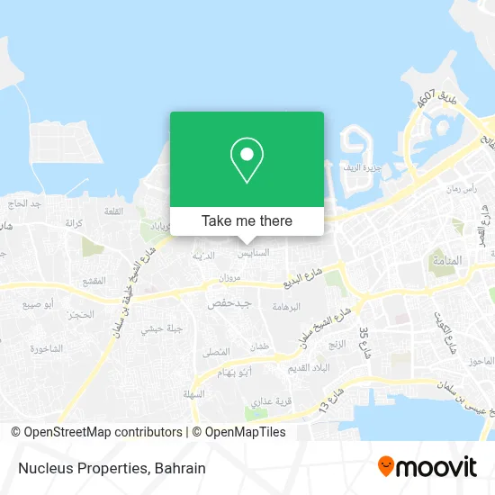 Nucleus Properties map