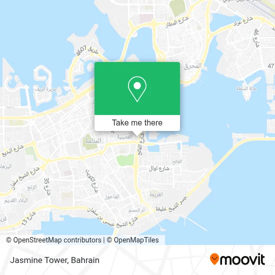 Jasmine Tower map