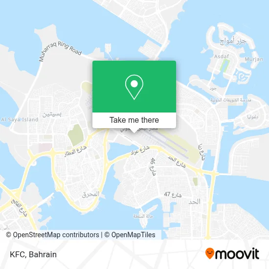 KFC map