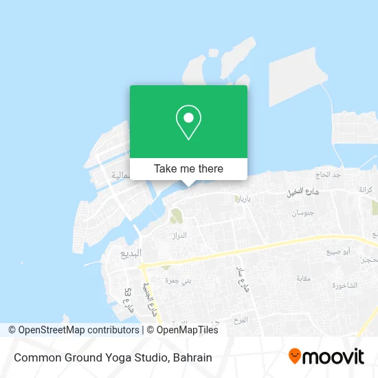 Common Ground Yoga Studio map