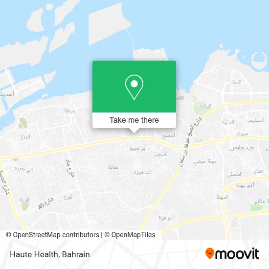 Haute Health map