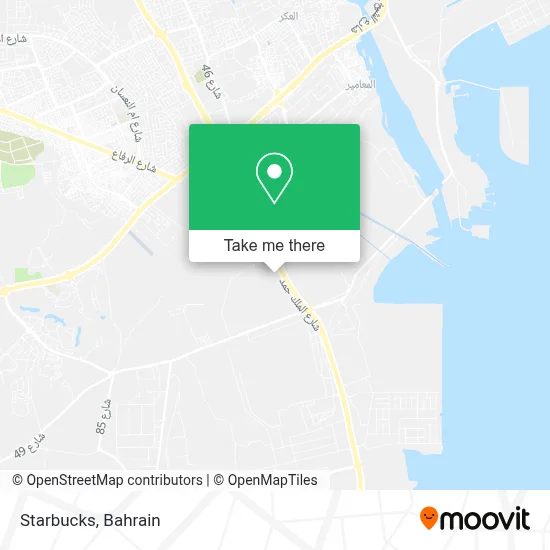 Starbucks map