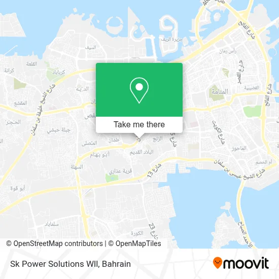Sk Power Solutions Wll map