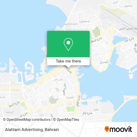 Alahlam Advertising map