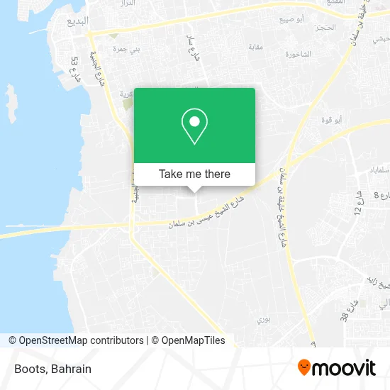 Boots map
