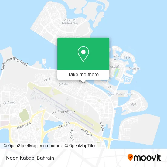 Noon Kabab map
