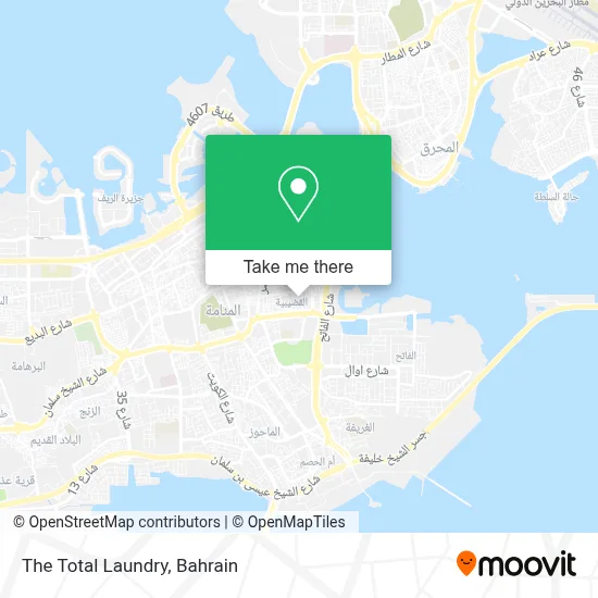 The Total Laundry map