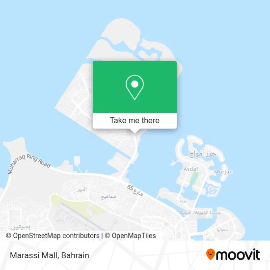 Marassi Mall map
