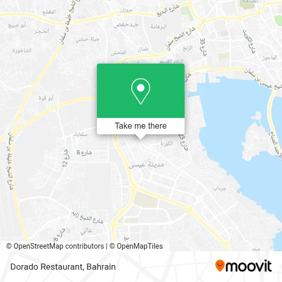 Dorado Restaurant map