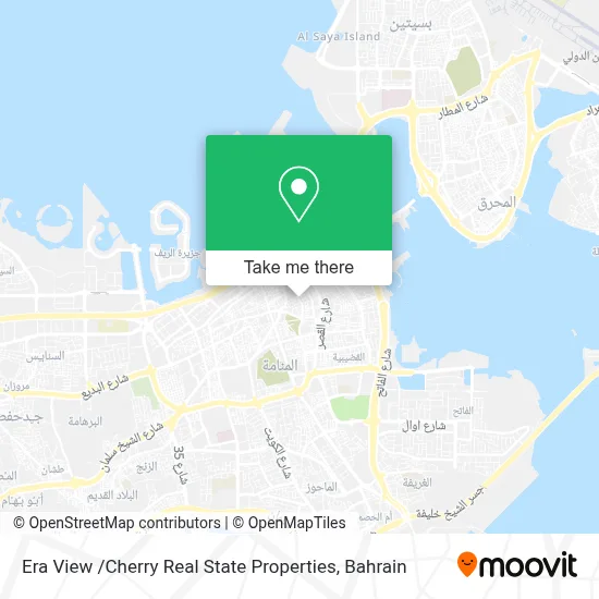 Era View /Cherry Real State Properties map