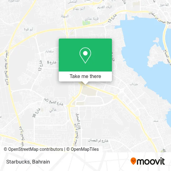 Starbucks map
