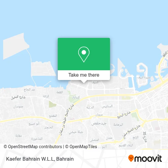 Kaefer Bahrain W.L.L map