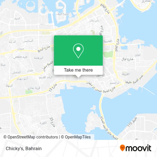Chicky's map