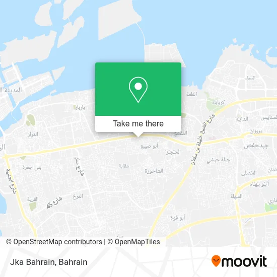 Jka Bahrain map