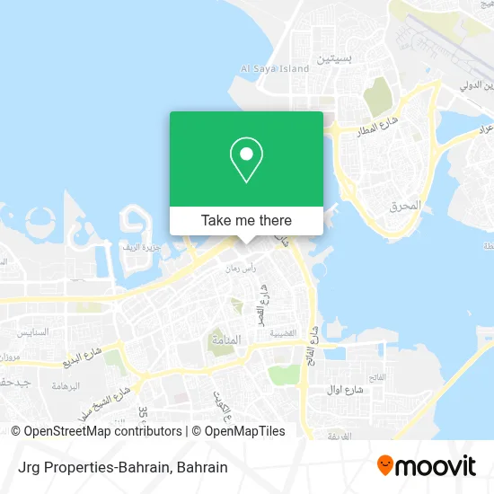 Jrg Properties-Bahrain map