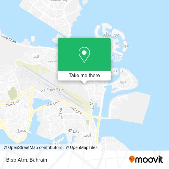Bisb Atm map