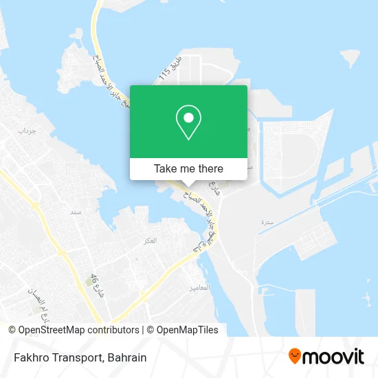 Fakhro Transport map