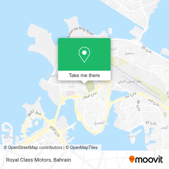 Royal Class Motors map
